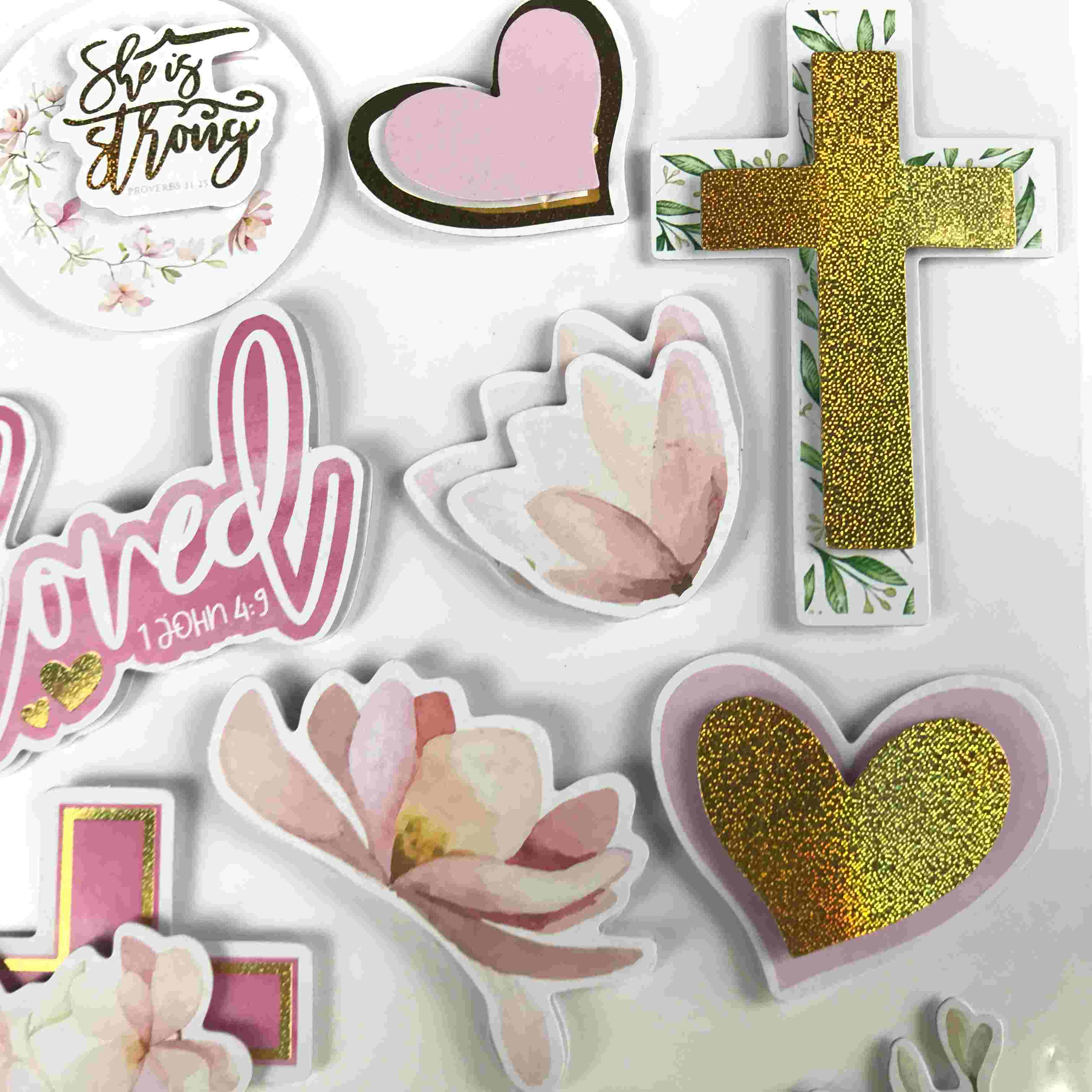 3D Layered  Decoration Sticker