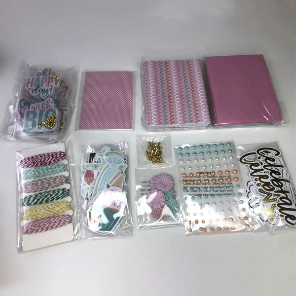 Acrylic Sticker Notebook Set