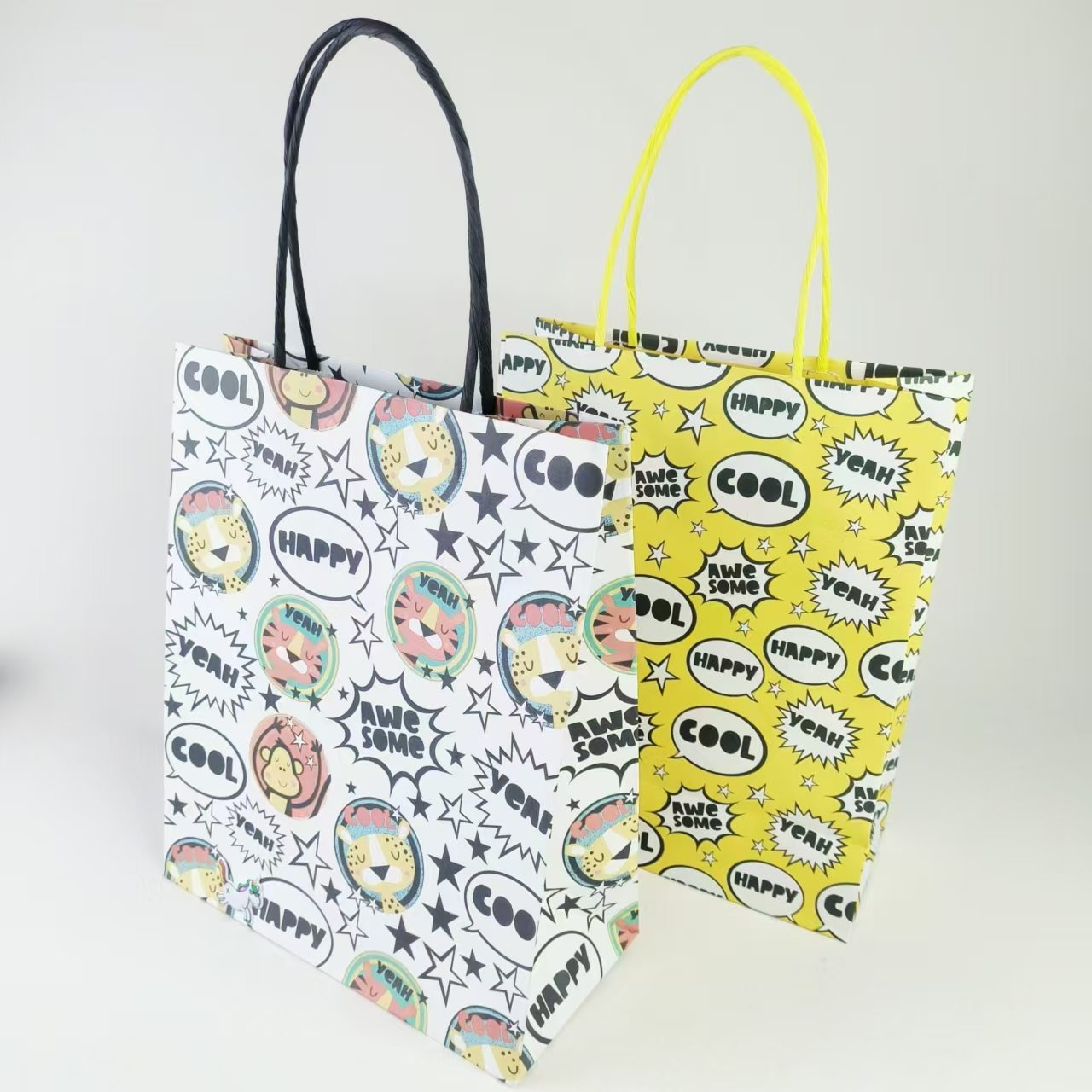 cartoon gift paper bag