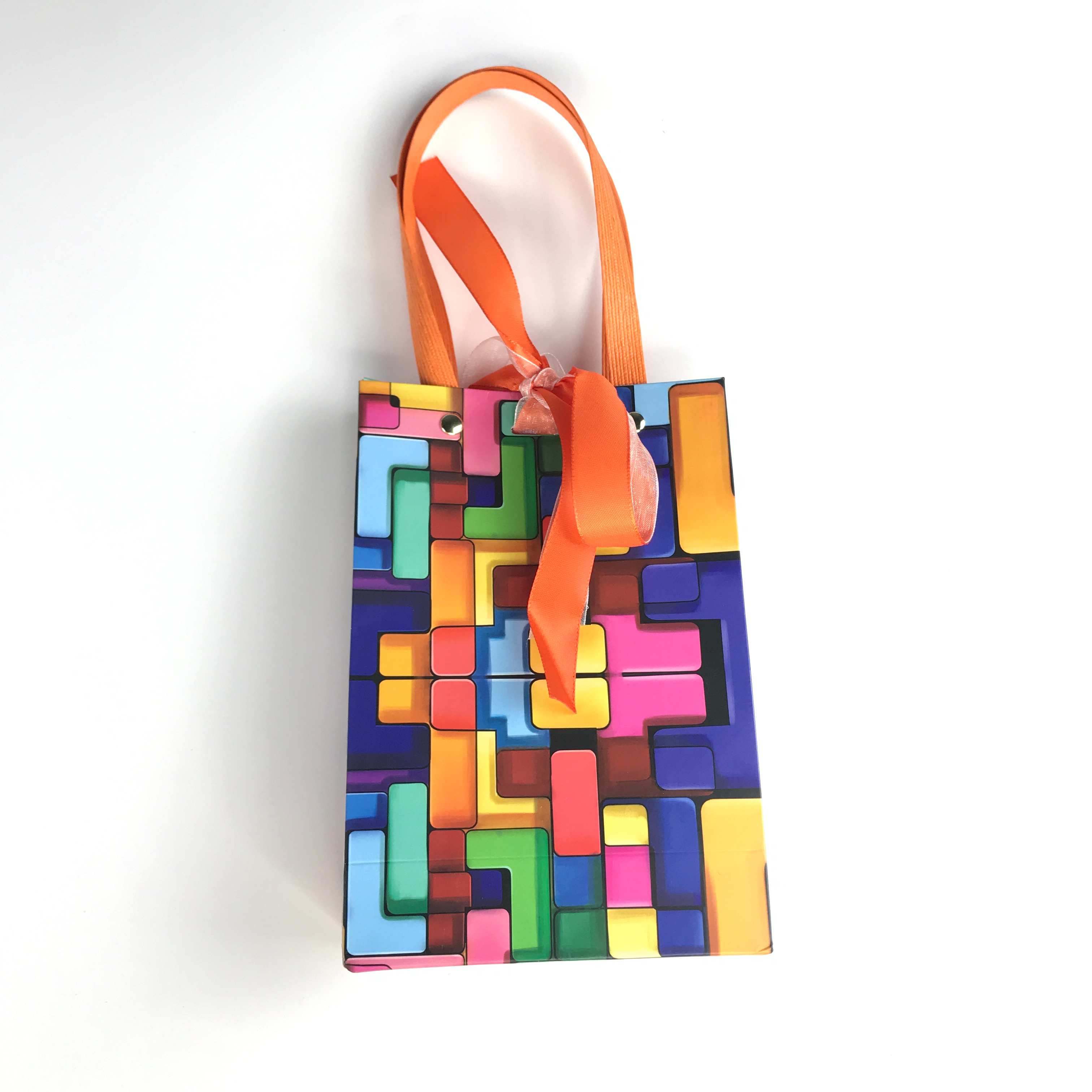 Gift Paper Bag With Ribbon