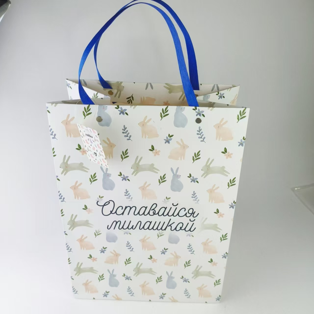 Rabbit gift paper bag