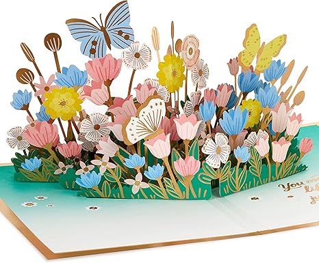 Signature Paper Brithday Pop Up Card