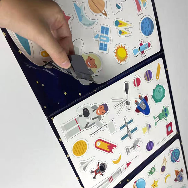 Space Man Magnetic Book